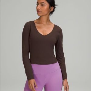 Lululemon Align Long-sleeve in French Press